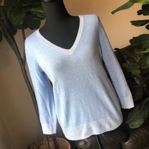 J CREW Cashmere V-Neck Sweater